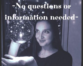 Blind telepathy reading