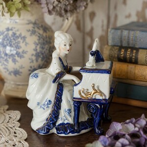 Porcelain Piano Lady - Etsy
