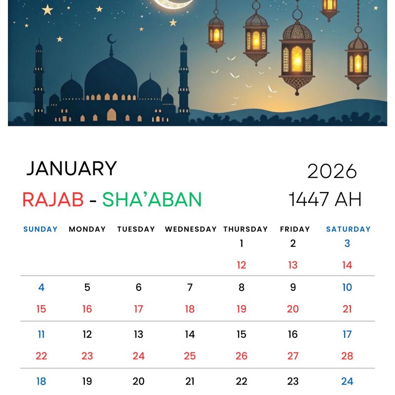 Ramadan kalender 2026 pdf - Etsy.de
