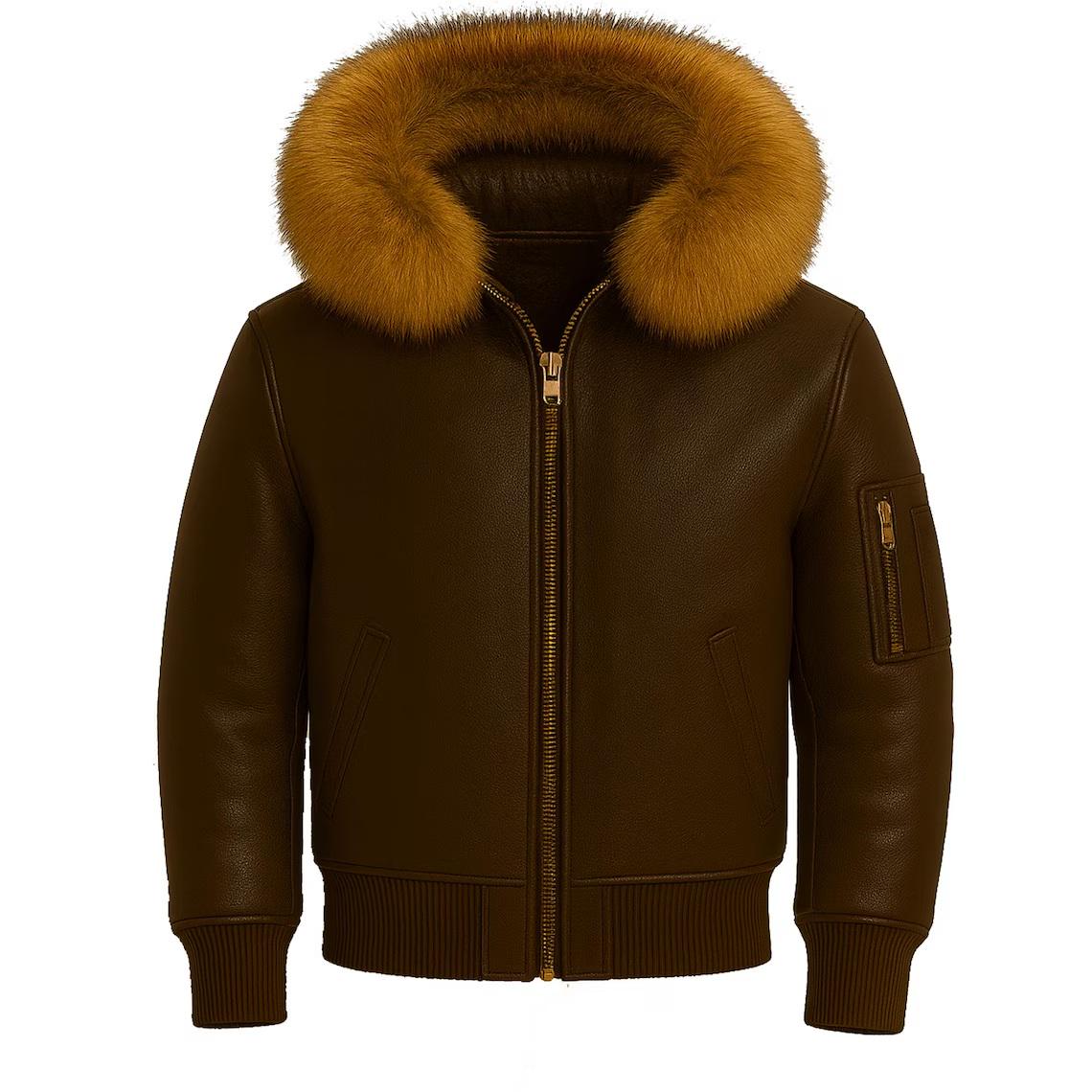 nike men's genuine fur coats & jackets
