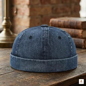 Denim Sailors Hat - Etsy