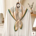 Luxury Satin Silk Square Scarf | Elegant Hijab, Neck Shawl, Hair Ribbon (70cmx70cm) product logo