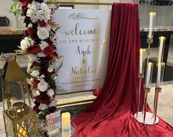 Wedding Welcome Sign
