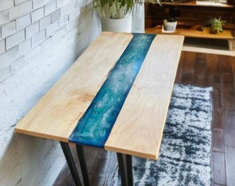 Handmade Console Table – Custom Live Edge Design