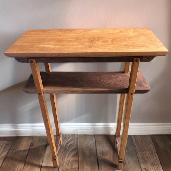 Side Table – Narrow Japanese Accent Table