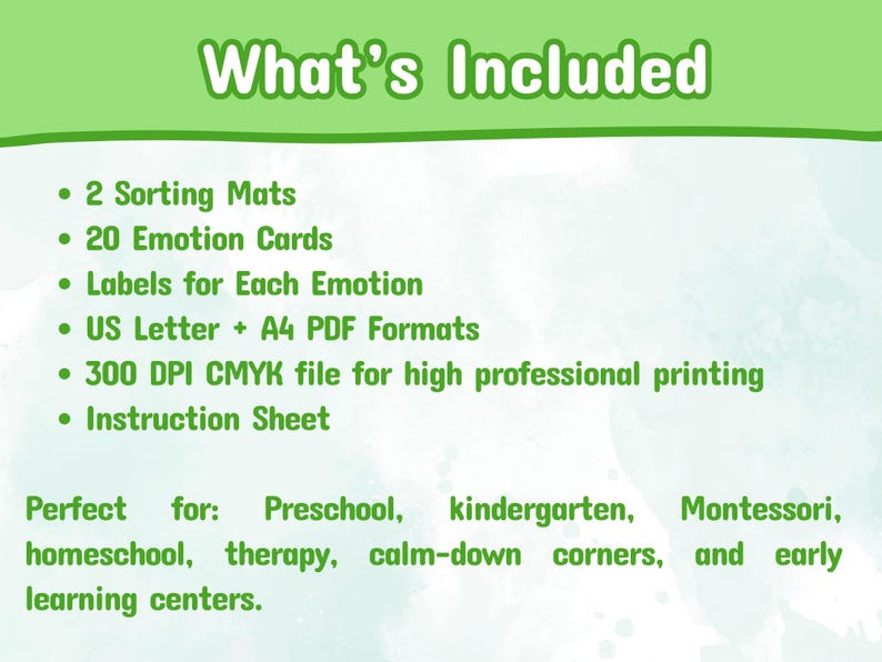 Feelings Sorting Mat Preschool SEL Activity Comfortable Vs ...