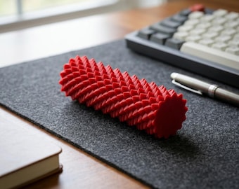 Jouets sensoriels imprimés en 3D avec écailles de dragon rouge, thérapie de bureau pour le soulagement du stress