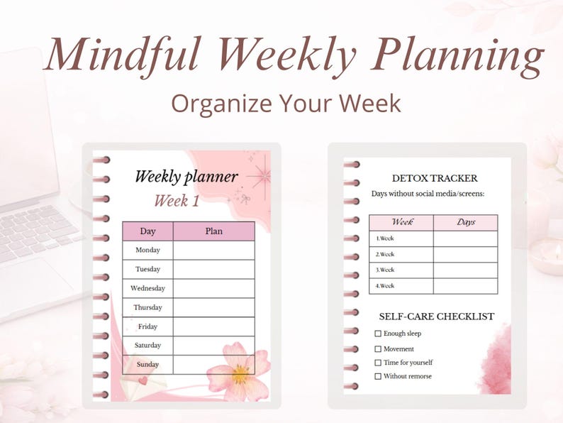 2026 Digital Planner | Pink, Weekly & Monthly (printable PDF) - Etsy UK