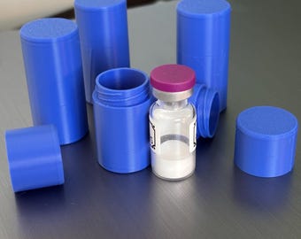 5, 10 or 20pk of 3ml Peptide Storage Cases