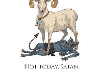 Sudadera "No hoy, Satanás" de UNC vs. Duke