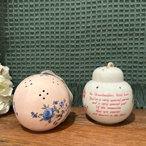 Charming Set of Two Pomander Potpourri Ornaments