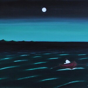 A Handsome Boatman Irish Art Print, Framed or Unframed Images of Ireland Fine Art Print