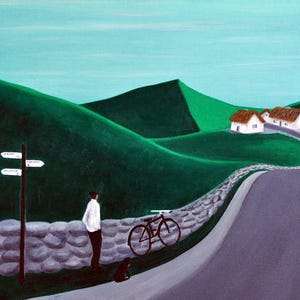 Road to Kinsale Irish Art Print, Framed or Unframed Images of Ireland Fine Art Print