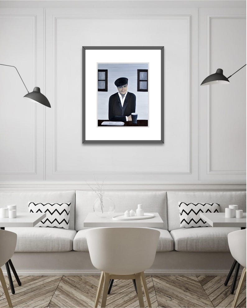 A Quiet Pint Irish Pub Art Print, Framed or Unframed Images of Ireland Fine Art Print image 2
