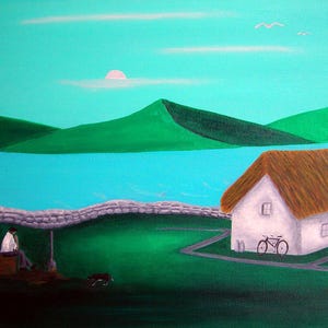 Donegal Irish Art Print, Framed or Unframed Images of Ireland Fine Art Print
