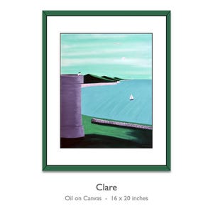 Clare Irish Art Print, Framed or Unframed Images of Ireland Fine Art Print image 3