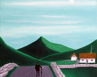 County Mayo Irish Art Print, Framed or Unframed Images of Ireland Fine Art Print