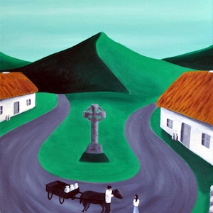 Inishowen Irish Art Print, Framed or Unframed Images of Ireland Fine Art Print