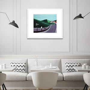 Road to Kinsale Irish Art Print, Framed or Unframed Images of Ireland Fine Art Print image 2