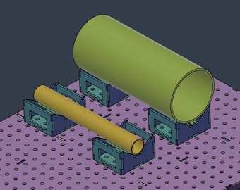パイプフィッティングジグ DXF – 丸パイプを固定して正確な溶接と仮止めを実現