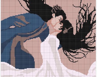 Love Between Fairy and Devil Chinese Drama Inspired Crochet Colorwork Pattern
