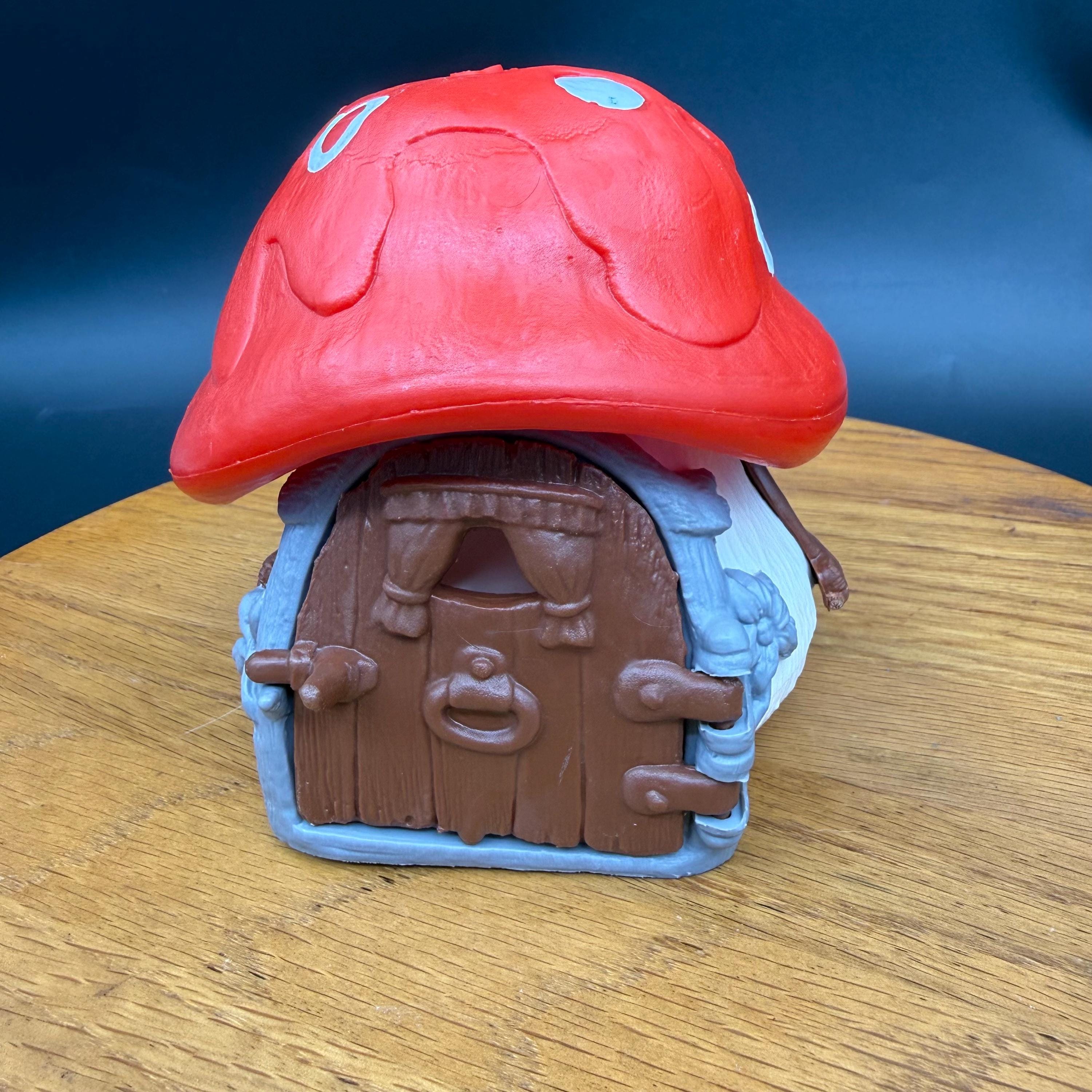 Vintage Smurf House - Etsy