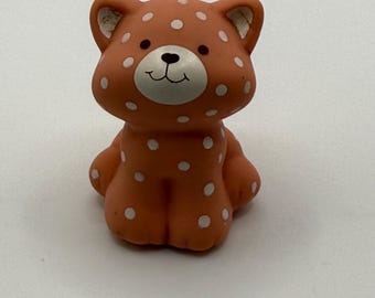 Muñeca vintage de Strawberry Shortcake de 1982 con mascota Custard el gato, figura en miniatura de 2 pulgadas.