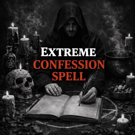 Extreme Confession Spell – Powerful Black Magic Ritual to Reveal Hidden Feelings & Force the Truth Out