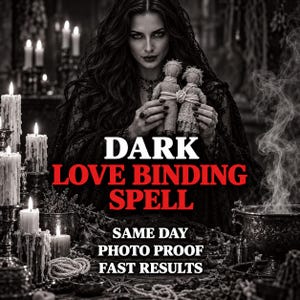 Dark Love Binding Spell – Deep Connection, Passionate Devotion & Mutual Commitment