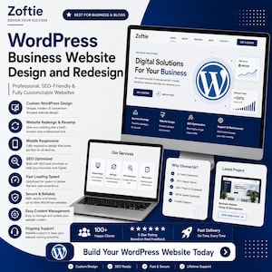 Custom WordPress Website Design & Redesign | SEO Optimized Business Site | Fast Delivery | Mobile Friendly