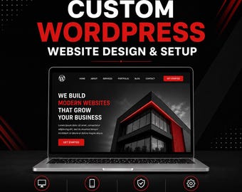 Conception de sites web personnalisés | Développeur WordPress : conception, installation, personnalisation et optimisation | Page d'atterrissage