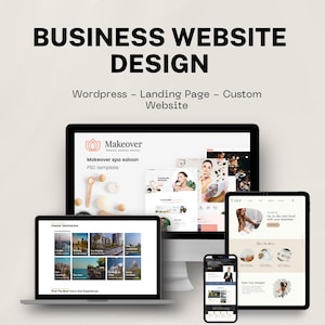 Professional Custom Website Design | WordPress, Shopify, Wix and Custom Website Design | Landing Page Design, Business Website,Canva Website