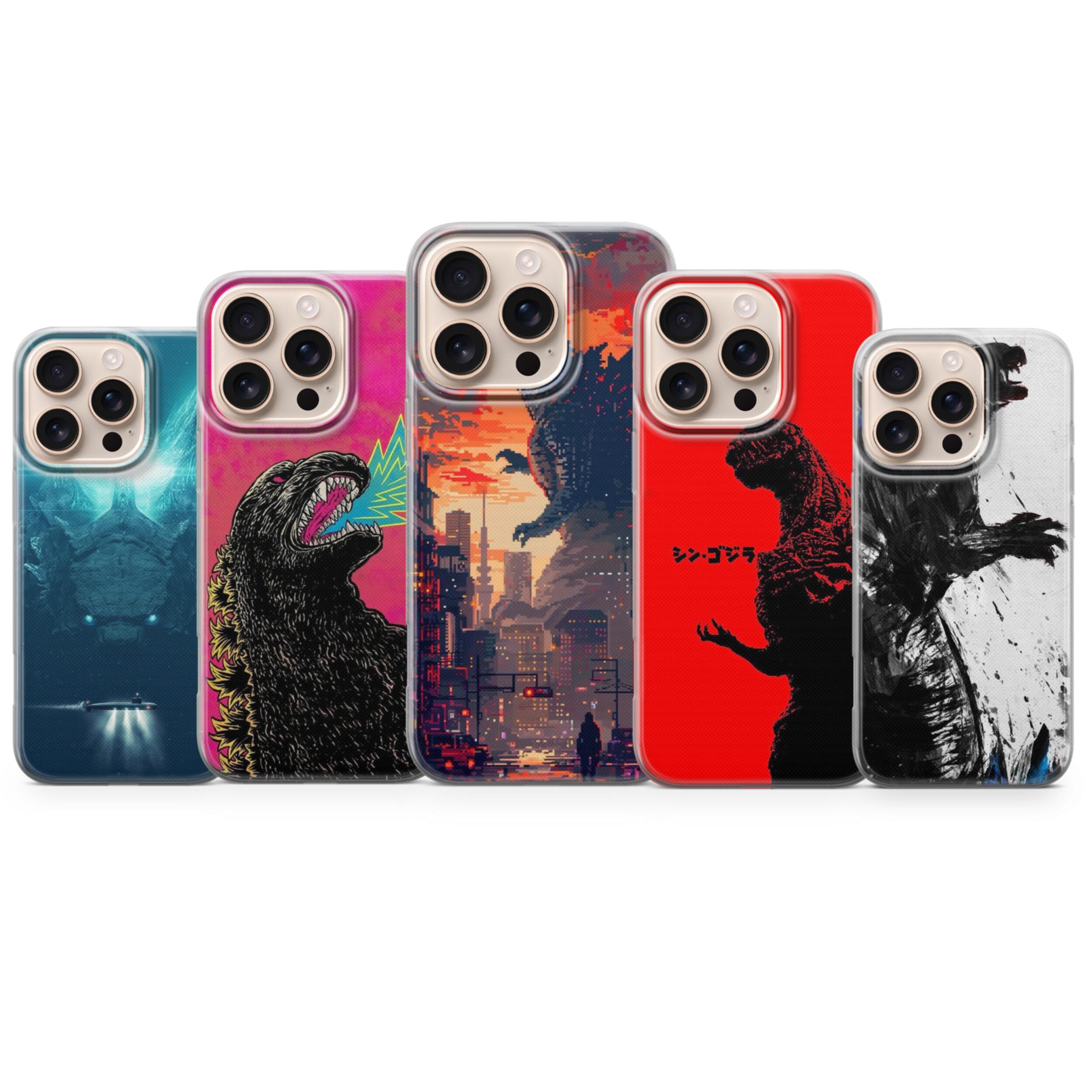 Godzilla phone case - Etsy 日本