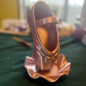 Ballet Shoe Vase STL | 3D Print, Balletcore Decor (Digital Download) image 3