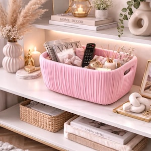 Tufted Pleat Basket STL, Quilted Vanity Organizer 3D Print File (Digital Download)