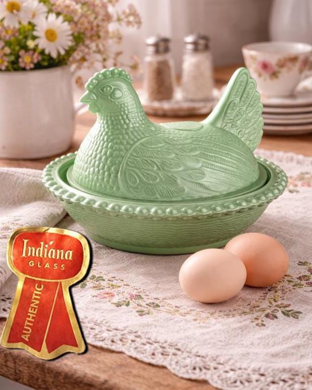 Hen on Nest - Etsy Canada