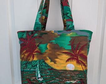 Large handmade Tote Bag