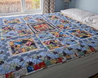 Unique Harry Potter Patchwork Quilt