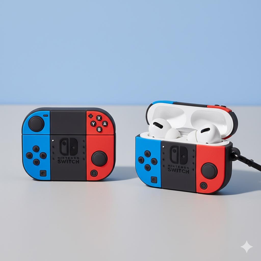 Nintendo switch AirPod case - Etsy 日本