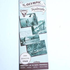 Die olympische Halbinsel-Broschüre, Amerikas letzte große Grenze, Reise PNW, 28.