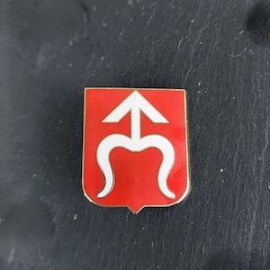 Opoczno Emblem Stadt Polen Wappen Emaille Anstecknadel, Bürger von Polen, Souvenir Polen, polnische Geschichtsjacke Pin