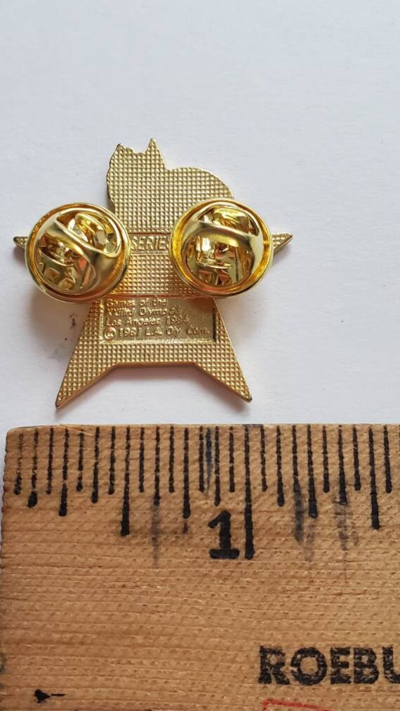 1984 Olympic Games Lapel Pin, Los Angeles Olympics, U… Gem