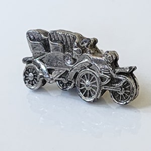 Vintage Metal Car Lapel Pin, Antique Automotive, Gift Car Enthusiast,