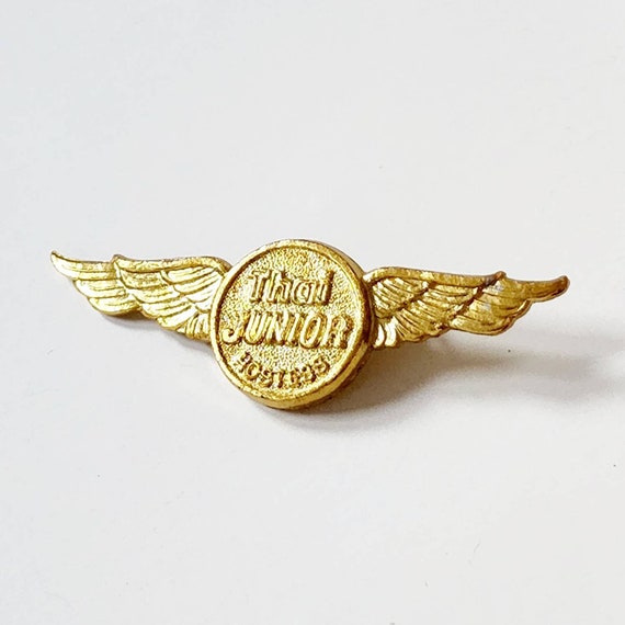 Thai Airlines Junior Hostess Wings, Airline Wings… - image 1