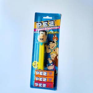 Vintage PEZ Fred Flintstone, The Flintstones, NOS Original Package, 1992,
