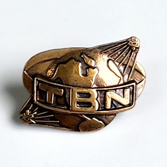 Vintage TBN Trinity Broadcast Network Lapel Pin: … - image 3