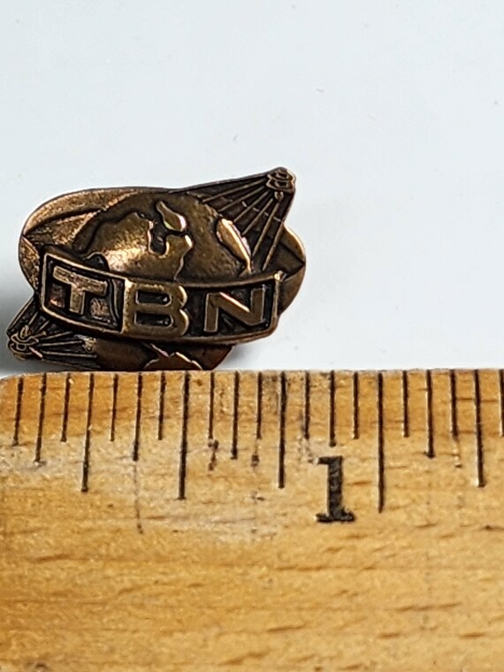 Vintage TBN Trinity Broadcast Network Lapel Pin: … - image 5