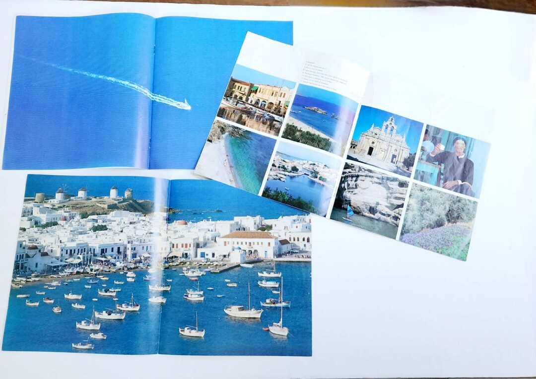 3 Travel Guide Greece Brochures, Images Greek Islands Dodecanese