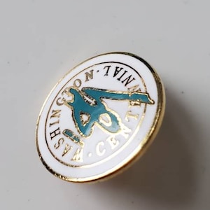 Washington Centennial 1989 Anstecknadel, Emaille Pin, Geschichte des Bundesstaates Washington, Historisches Ereignis, PNW-Geschichte