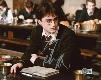 Daniel Radcliffe Autographed Photo | 8x10 | Certified by BAS
